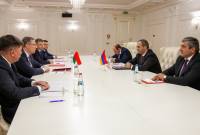 В Минске состоялась встреча генеральных прокуроров Армении и Беларуси


