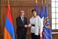 Anna Hakobyan en visite au Conseil Départemental Alpes-Maritimes