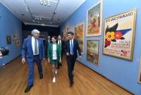 عقيلة رئيس الوزراء الأرميني آنا هاكوبيان تزور متحف ماسينا والمدينة القدينة في نيس-فرنسا