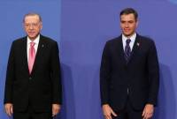 На полях саммита НАТО в Мадриде состоялась встреча президента Турции с премьером 
Испании 

