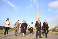 La ministra federal de Cooperación Económica y Desarrollo de Alemania visitó Tsitsernakabérd