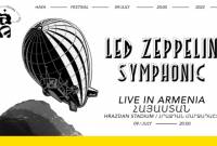 La orquesta "Led Zeppelin Symphonic" tocará en Ereván los clásicos de la banda en el marco 
del festival “Haya”
