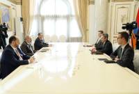 Le Premier ministre Pashinyan a reçu le président de la Fondation National Endowment for 
Democracy  