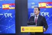 Les liens commerciaux et économiques entre l'Arménie et l'Espagne atteignent le ciel: Ministre 
des Affaires étrangères  