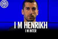 Henrikh Mkhitaryan teaches Inter fans how to spell his surname 