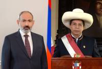 رئيس الوزراء الأرميني نيكول باشينيان يبعث رسالة تهنئة لرئيس بيرو خوسيه بيدرو كاستيلو تيرونيس 
بمناسبة عيد الاستقلال