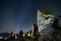 Stargazers gather at Armenia’s Carahunge to observe birth of Orion constellation 