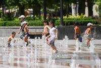 Yerevan'da ve Ermenistan'ın bazı eyaletlerinde hava sıcaklığı +39...+41 dereceye ulaşacak
