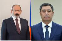 Премьер-министр Пашинян направил соболезнования президенту Кыргызстана в связи с 
трагическим ДТП в Ульяновской области