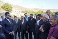 Le Vice-Premier ministre Hambardzum Matevosyan en visite dans la province de Kotayk

