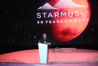 STARMUS VI. ԵՊՀ-ում կայացել է «Տիեզերք և ներշնչանք» քննարկումը. փառատոնի 
հիմնադիր Գարիկ Իսրայելյանը՝ ԵՊՀ ոսկե մեդալակիր