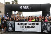 Parlamentarios y autoridades locales en el maratón “Salvemos a Armenia y a Artsaj” de Marsella