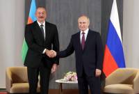 Comenzó en Sochi la reunión entre Putín y Aliev