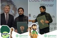 شركة كارون تيك الأرمنية الناشئة تفوز بجائزة إنيرجي كلوب العالمية المرموقة للبيئة من بين 2500 شركة 
من 180 دولة 