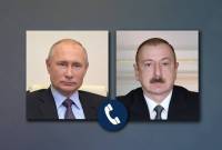 Putin tuvo una conversación telefónica con Aliev
