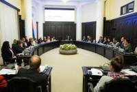 The second meeting of the policy dialogue series of the "GREEN Armenia" platform takes place 
at Government