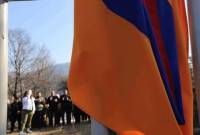 Բերդ քաղաքում կայացել է Հայոց բանակի օրվան նվիրված Դրոշի բարձրացման արարողություն