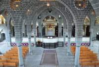 Saint Kirakos Armenian Church in Diyarbakir, Turkey offers shelter to the homeless after 
earthquake 