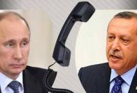 Путин и Эрдоган затронули некоторые актуальные темы двусторонней повестки дня