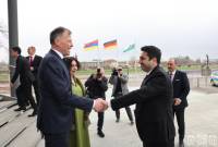 Գերմանիա այցի ընթացքում ԱԺ նախագահը բարձրաձայնել է Ադրբեջանի դեմ 
պատժամիջոցների անհրաժեշտությունը