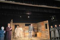 Gyumri Dram Tiyatrosu, 1 Nisan'da "Sınırdaki Ev" siyasi hicivini seyirciye sunacak