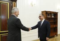 Başbakan Yardımcısı Tigran Khaçatryan, Almanya Büyükelçisi'ni kabul etti