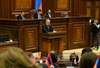 هناك خيارات مختلفة للآليات الدولية للحوار بين ستيباناكرت وباكو-رئيس الوزراء نيكول باشينيان في 
جلسة لبرلمان أرمينيا-