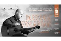 Gitarist Yakovos Kolanyan Yerevan'da konser verecek
