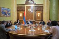 Arayik Harutyunyan chairs the first session of the Board of Trustees of the "Academic City" 
Foundation