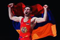 Freestyle wrestler Arsen Harutyunyan wins bronze in world championships, takes quota 
for Paris Olympics 