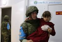 Plus de 2 000 civils évacués par les forces de maintien de la paix russes vers des zones 
plus sûres dans le Haut-Karabak