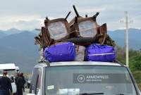 За последние часы никаких изменений в количестве вынужденных переселенцев из 
Нагорного Карабаха нет
