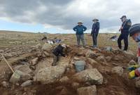  В древнем городище Канагет ведутся раскопки уже 11-го захоронения