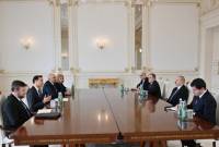 Le président azerbaïdjanais a rencontré un représentant du département d'État américain 
à Bakou

