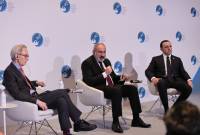 Le Premier ministre Pashinyan présente le projet "Carrefour de la Paix " au Forum de Paris 
sur la Paix