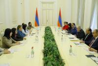 Никол Пашинян принял представителей общественных организаций - членов 
Коалиции против насилия в отношении женщин