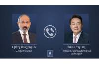 Премьер-министр Армении и президент Южной Кореи в ходе телефонного разговора 
обсудили вопросы двусторонней повестки