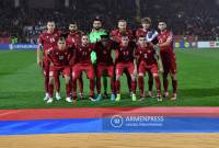 Selección de fútbol de Armenia mejoró su posición en la clasificación de la FIFA
