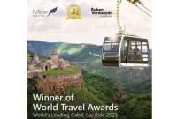 «ՏաԹևեր» ճոպանուղին ճանաչվել է  «World Travel Awards»-ի կրկնակի հաղթող՝ 
«Աշխարհի առաջատար ճոպանուղի» անվանակարգում