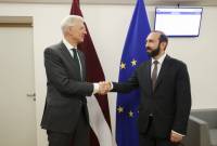Les ministres arménien et letton des AE discutent des perspectives de développement de 
la coopération bilatérale

