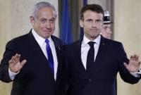 Macron a discuté avec Netanyahu des sanctions de l'UE contre le Hamas et des actions 
menées à Gaza