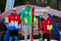 Alp disiplini kayakçısı Gleb Mosesov, İtalya'da düzenlenen uluslararası sıralama 
turnuvasında bronz madalya kazandı
