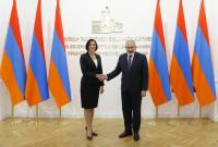 Nikol Pashinyan y Marketa Pekarova discutieron sobre la seguridad en la región
