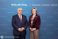 Le chef de la police arménienne rencontre les directeurs d'Europol et du CEPOL