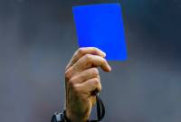 В футболе может появиться синяя карточка