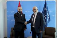 Le ministre des Affaires étrangères Mirzoyan a rencontré le président de la CPI

