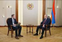 رئيس الوزراء نيكول باشينيان يجري مقابلة مع صحيفة التلغراف 