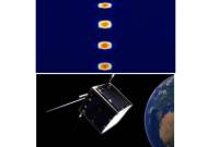 Signals received from the Hayasat-1 satellite used for data analysis