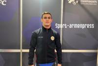 عضو منتخب أرمينيا لرفع أثقال كور ساهاكيان يحرز بطولة أوروبا للعام الثاني على التوالي