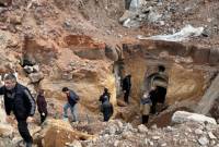 Se descubrió una tumba medieval excavada en la roca en Ohanavan
